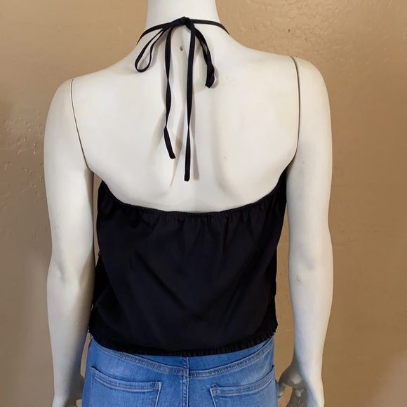Halter Top with Fringe - Picture 3 of 3